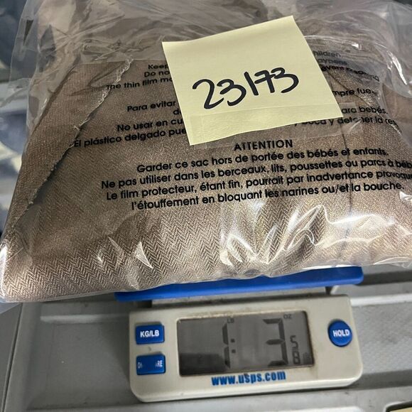 Nicole Miller Collection Linen Tie Front Blazer Metallic Gold Jacket Size 10 - Picture 11 of 11